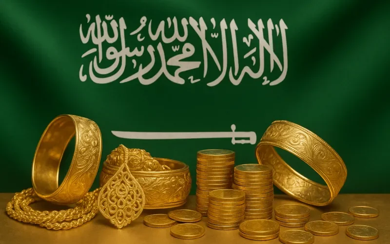 ارتفاع أسعار الذهب في السعودية مع استقرار السوق العالمي
