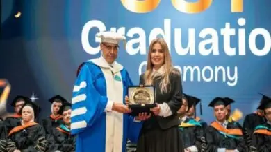 البنك المركزي يشارك في حفل تخرج دفعة 2025 بمدينة زويل ويؤكد التزامه بدعم التعليم