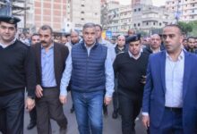 محافظ الإسكندرية يقود حملة موسعة لإزالة الإشغالات وضبط المخالفات بالفلكي والسيوف