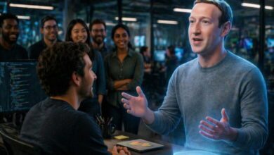 ميتا تطور نسخة رقمية من مارك زوكربيرج للتفاعل مع الموظفين باستخدام الذكاء الاصطناعي