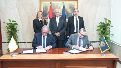 الرقابة المالية توقع بروتوكول تعاون مع الأكاديمية العربية لتنمية رأس المال البشري بالقطاع المالي