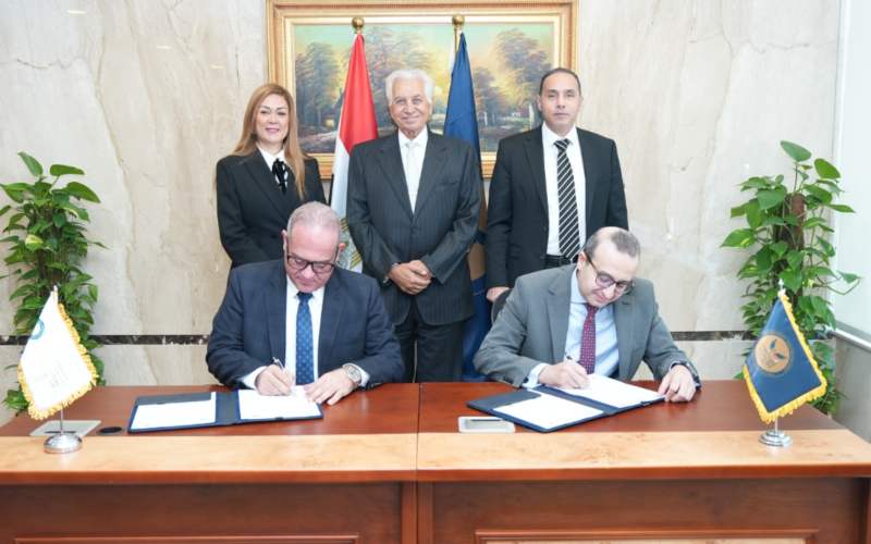 الرقابة المالية توقع بروتوكول تعاون مع الأكاديمية العربية لتنمية رأس المال البشري بالقطاع المالي