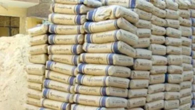 أسعار الأسمنت اليوم الأحد 23 أغسطس 2026 واستقرار الطن عند 4 آلاف جنيه