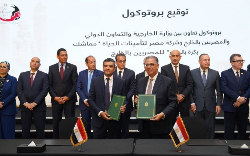 مصر لتأمينات الحياة ووزارة الخارجية تتعاونان لإتاحة وثيقة معاش بكرة للمصريين بالخارج