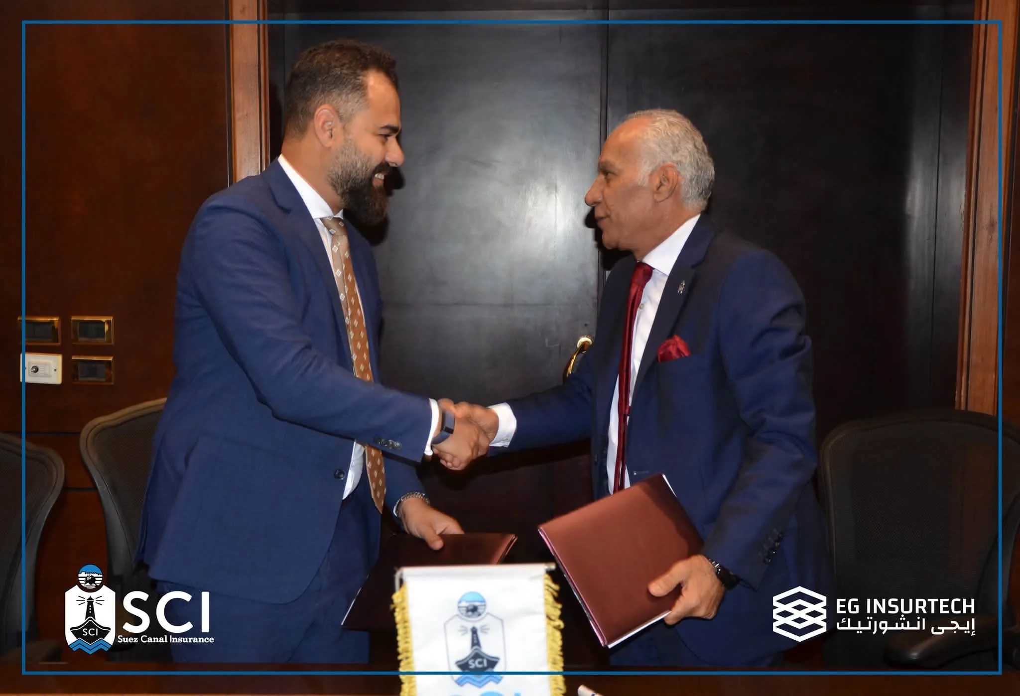 قناة السويس للتأمين تتعاون مع «إيجي إنشورتك» لتطوير خدمات السيارات رقميًا